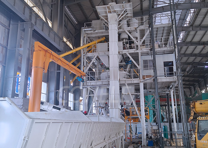 預應力風電塔筒混凝土攪拌站-預制構件UHPC攪拌站生產線