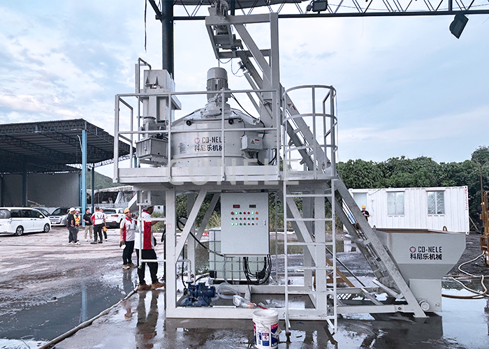 科尼樂(lè)模塊化UHPC快搬式混凝土攪拌站